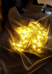 LED String Lighting - Warm White with Brown Wire